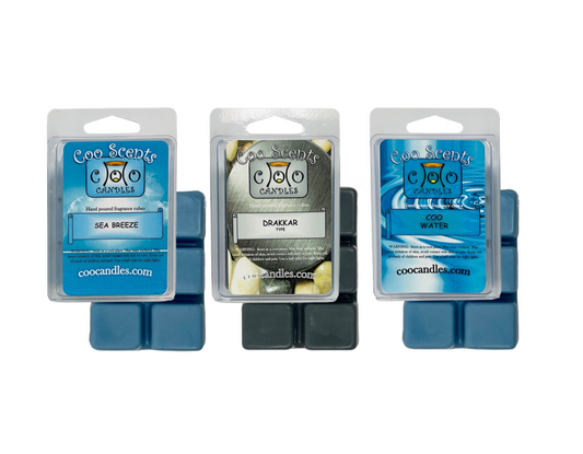 Cool Man Wax Melts 3 Pack