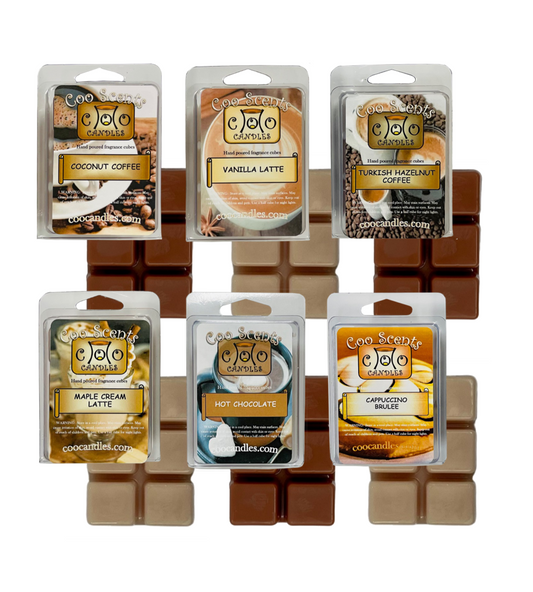 "Coffee" Wax Melts 6 Pack