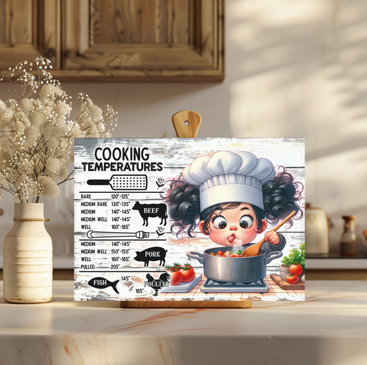 Cooking Temperature Tempered Glass Cutting Board