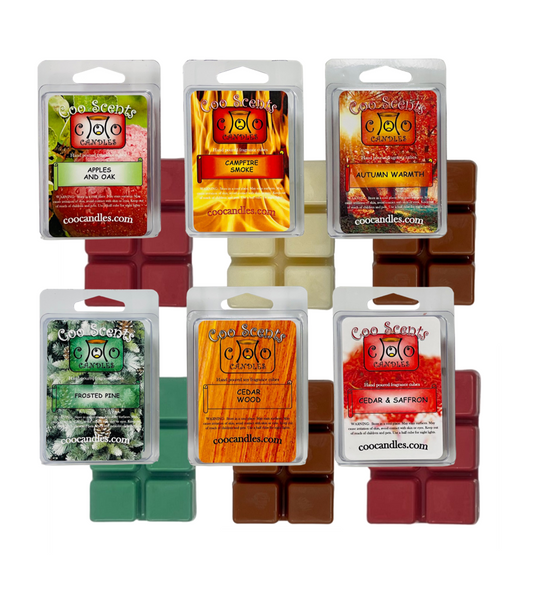 "Woodsy" Wax Melts 6 Pack