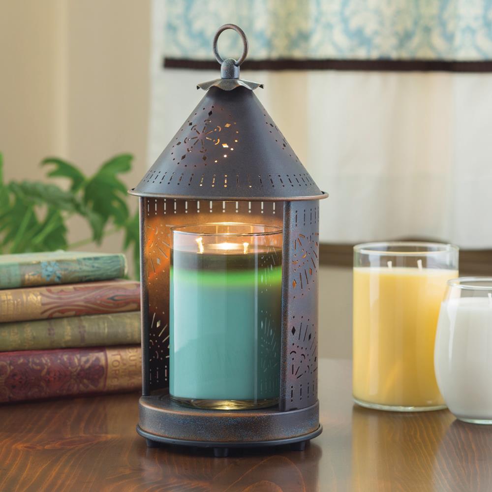 Primitive Tin Electric Warmer