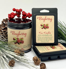 Sweet Bayberry Gift Set - 7 oz Jar Candle + 2 Wax Melts