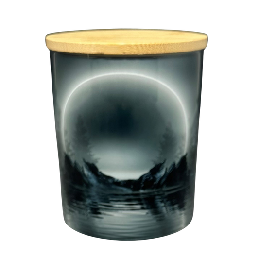9 Ounce Black Spice Coconut Blend Ceramic Jar Candle