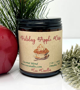 Holiday Apple Crisp - Coconut Blend Jar Candle