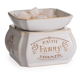 Candle Warmers Brand 2 in 1 Classic Electric Warmer - Faith Family