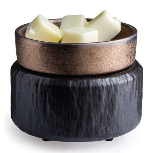 Candle Warmers Brand 2 in 1 Classic Electric Warmer - Primitive Black